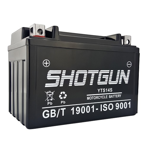 YTZ14S-BS High Performance Power Sports Battery - 1 Year Warranty Included