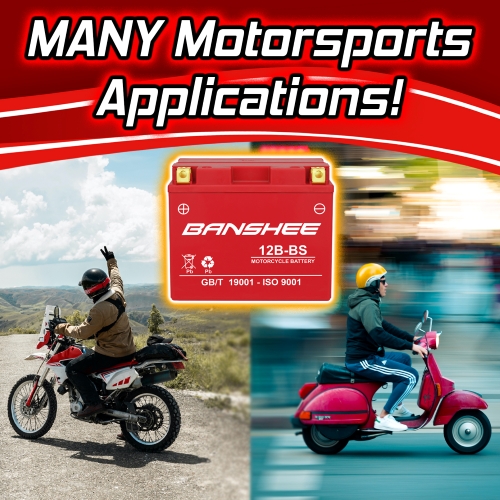 Replacement SLA MG12B-4 YT12B-BS 78-0507 battery 3