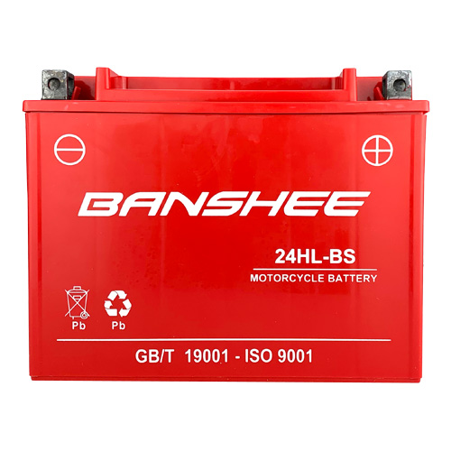 Banshee 24HL-BS 12V 412CCA AGM Powersport Battery
