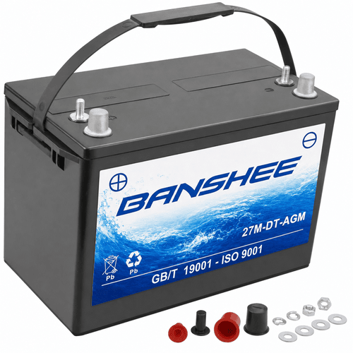 Deep Cycle Sealed AGM Marine Battery Group 27