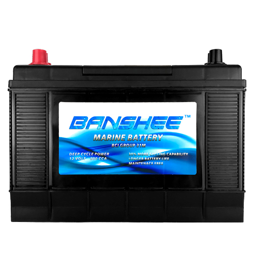 31 Series Marine Battery Replaces Optima Blue Top D31M 1