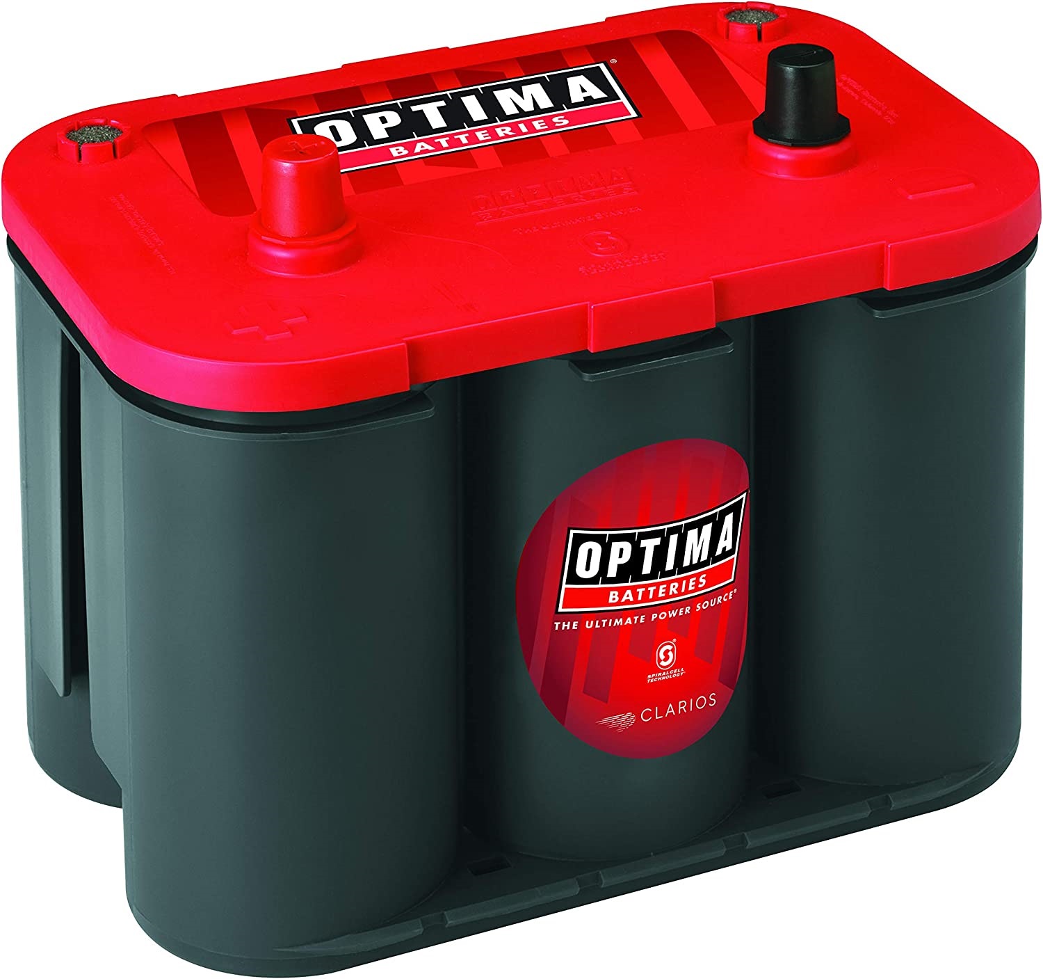 Optima Red Group Size 34 Top Post Battery replaced O'Reilly Red34 4