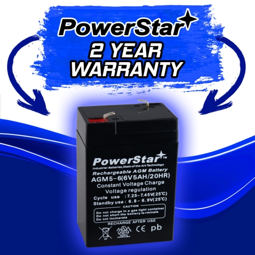 Interstate Batteries PC640RF  Replacement SLA Battery 1