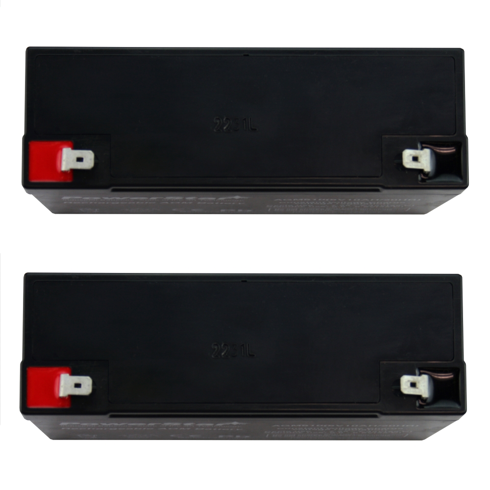 PowerStar2 Pack UPS Battery Replaces CSB GP6120F2, GP 6120 F2 - 3 Year Warranty