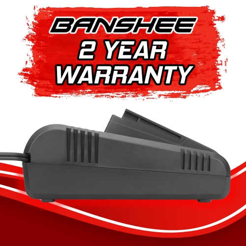 Banshee Single-Bay Charger Compatible with Bosch POWER FOR ALL 18V Batteries (Bosch Green Line)