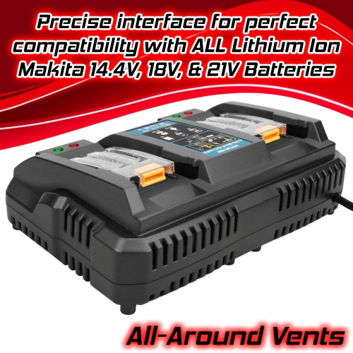 Banshee FOR Makita DC18RC 18V RAPID FAST Battery Charger 18Volt  BL1830B BL1850B