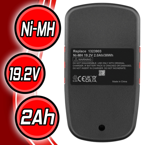 Craftsman 130279005 Replacement Power Tool Battery by Banshee Brand  19.2V 2Ah Ni-CD 3