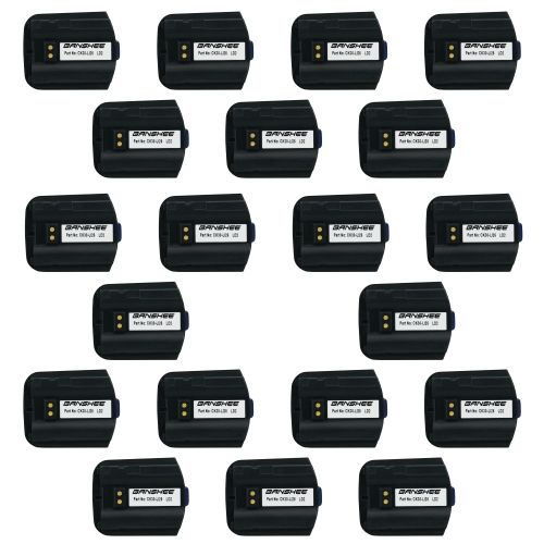 20 BatteriesAB1G/318-020-001 li lon 2500mAh for Intermec Barcode Scanner CK30 CK31