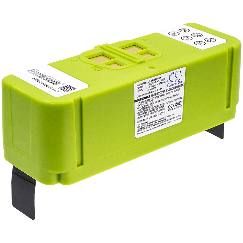 4000mAh Heavy Duty Li-ion Battery for iRobot Roomba 600 800 900 Series