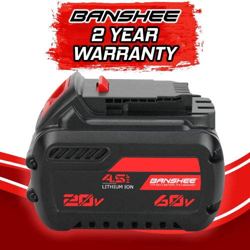 4.5Ah 20 Volt Max Battery Replacement for DeWalt DCB200 DCB205 DCB206 DCB208