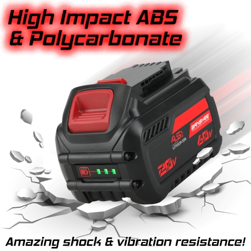 4.5Ah 20 Volt Max Battery Replacement for DeWalt DCB200 DCB205 DCB206 DCB208