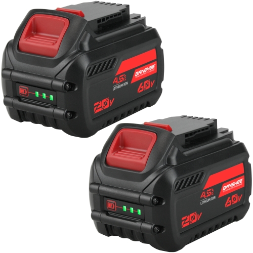 4.5Ah 20 Volt Max Battery Replacement for DeWalt DCB200 DCB205 DCB206 DCB208