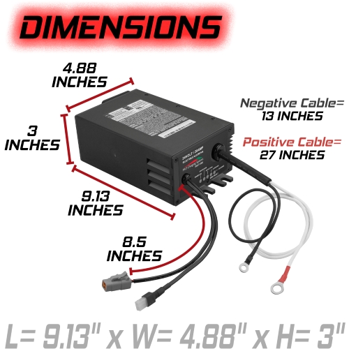 Hyster W45ZHD HY 4629451 24V 20 Amp Charger for Flooded Batteries & More 6