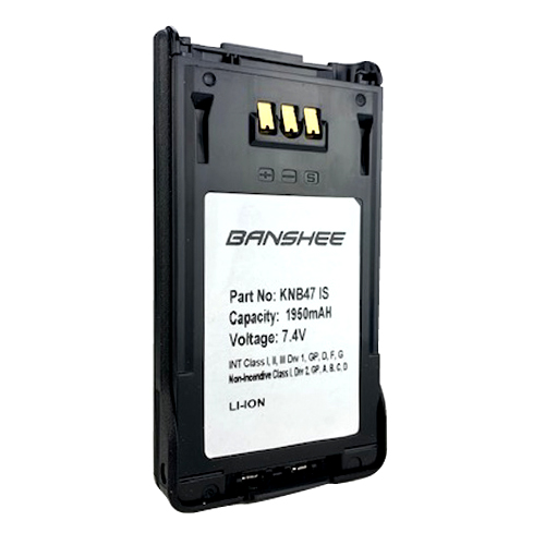 Banshee Replacement for KNB-48L & KNB-47L Battery Pack for KENWOOD NX-200 NX-300 2-Way Nexedge Radio