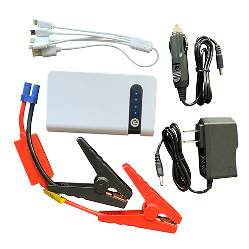 Car Jump Starter, 400A Portable Charger Power Bank with LED Flash Light