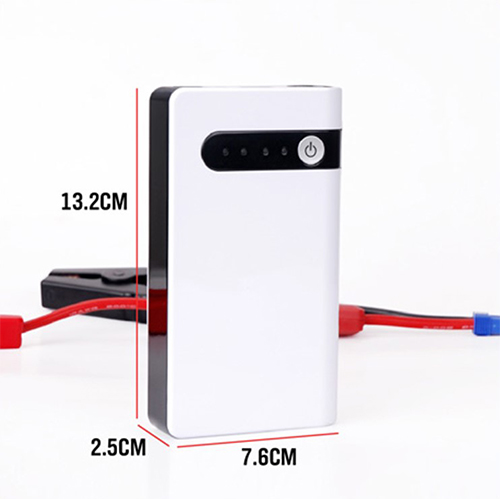 Car Jump Starter, 400A Portable Charger Power Bank with LED Flash Light