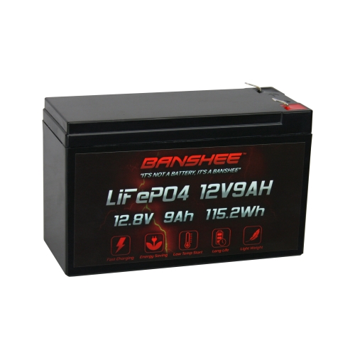 12 volt 9ah lithium battery