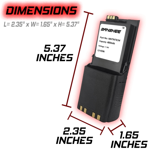 Motorola APX 6000 Battery 5