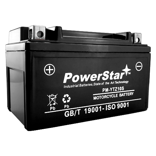 PowerStar Replacement For WPZ10S also Replaces YTZ-10S) Sealed Battery