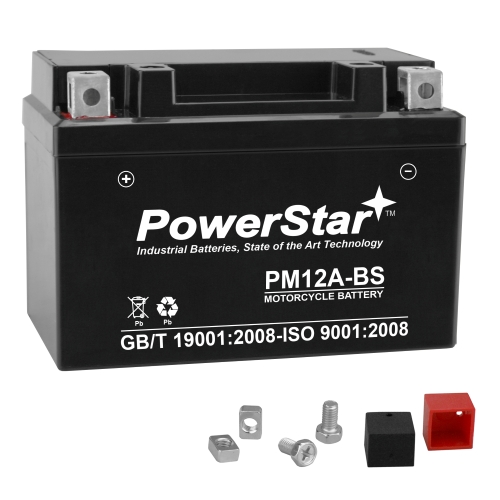 12A-BS PowerStar SLA AGM Battery