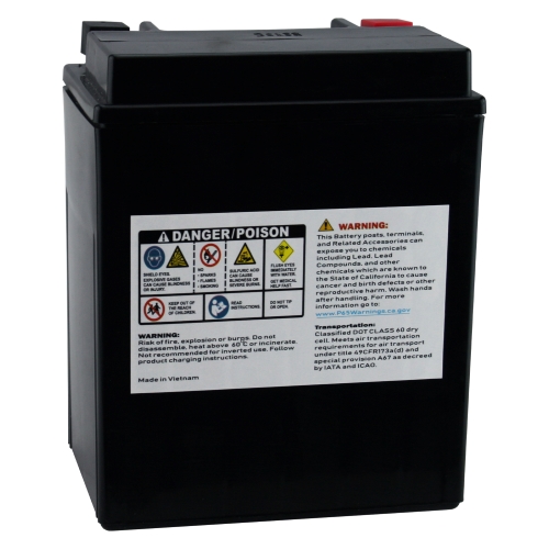 PowerStar YTX14AH-BS ATV Battery for ARCTIC CAT All Models 500CC All Years 8