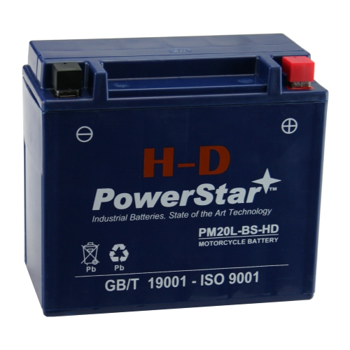 20L-BS PowerStar HD SLA AGM Battery
