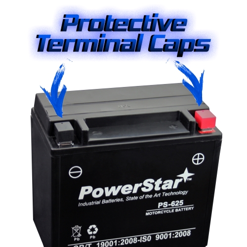 PowerStar PS-625 battery fits or replaces Kawasaki PWC / Jet Ski 650 cc 1995-1986 JF650 X2