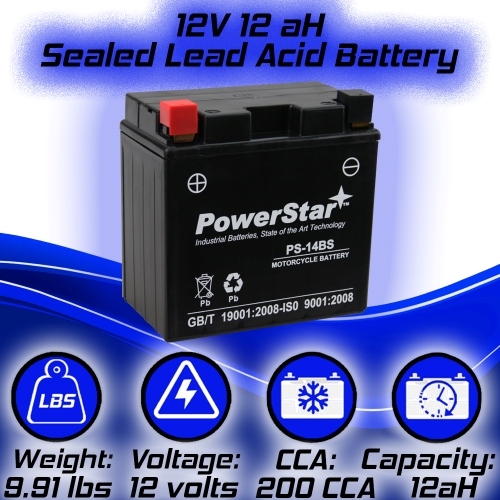 14-BS PowerStar SLA AGM Battery 8
