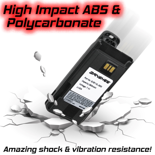 FNB-V112 FNB-V113 Battery For Vertex Standard VX-450 VX-451 VX-454 Two Way Radio 3