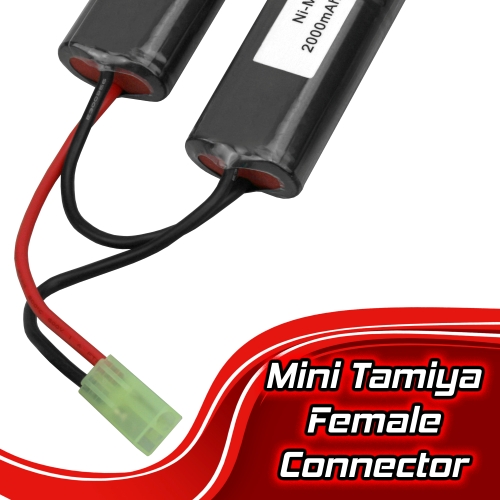 Banshee 9.6V 2000mAh Replaces Cybergun Thompson M1A1 SMG Airsoft AEG Gun
