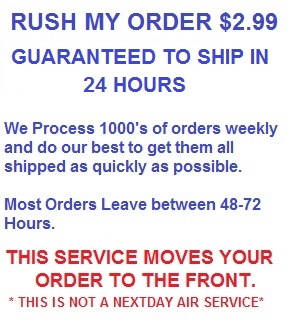 Rush My Order Now!!