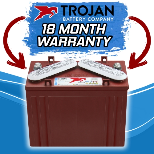 Lot of 6 Trojan T-1275 12V Deep Cycle Batteries with Free Truck Shipping 1