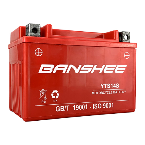Banshee Replacement for Ytz14s 12V 10Ah 250cca SLA Power Sport Battery