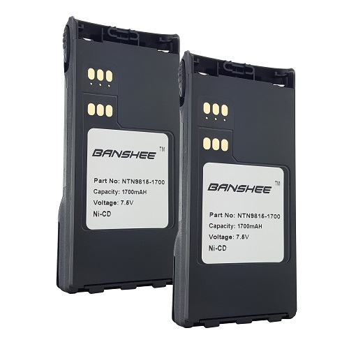 Motorola PR1500 Battery - 2PACK